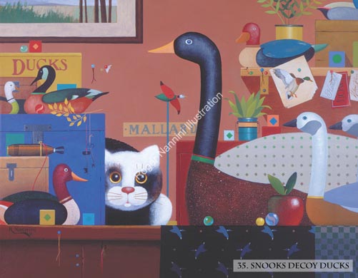 35. SNOOKS DECOY DUCKS