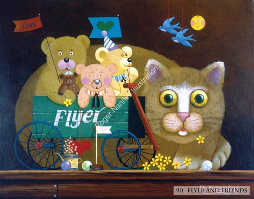 90. FLYER AND FRIENDS